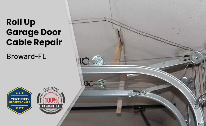 Roll Up Garage Door Cable Repair Broward-FL