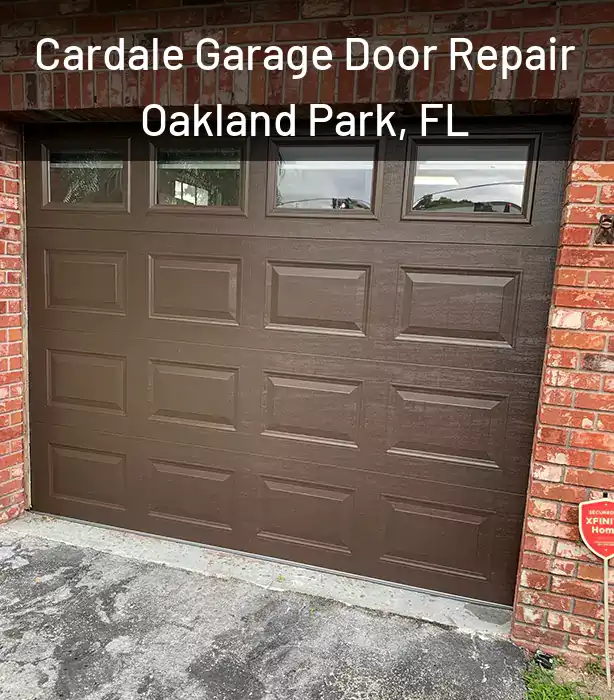  Cardale Garage Door Repair Oakland Park, FL