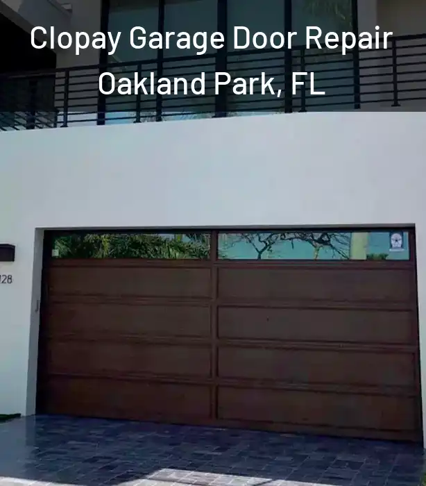  Clopay Garage Door Repair Oakland Park, FL