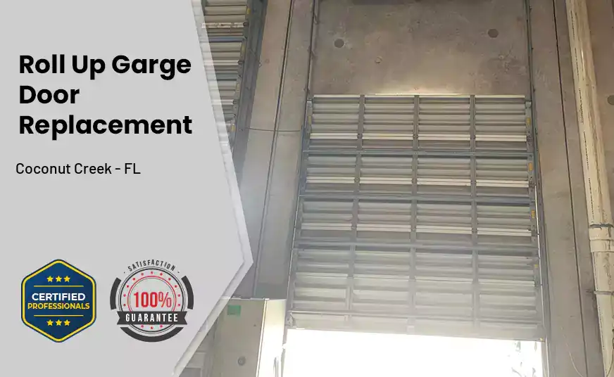 Roll Up Garage Door Replacement Coconut Creek - FL