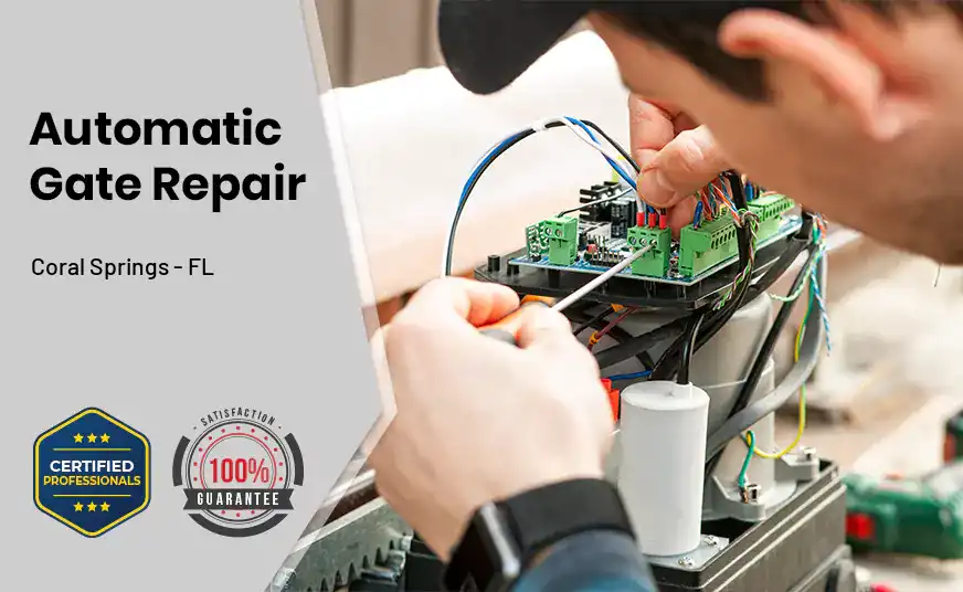 Automatic Gate Repair Coral Springs - FL 