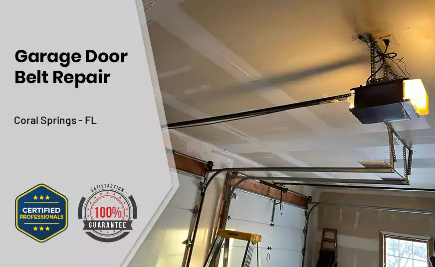 Garage Door Belt Repair Coral Springs - FL