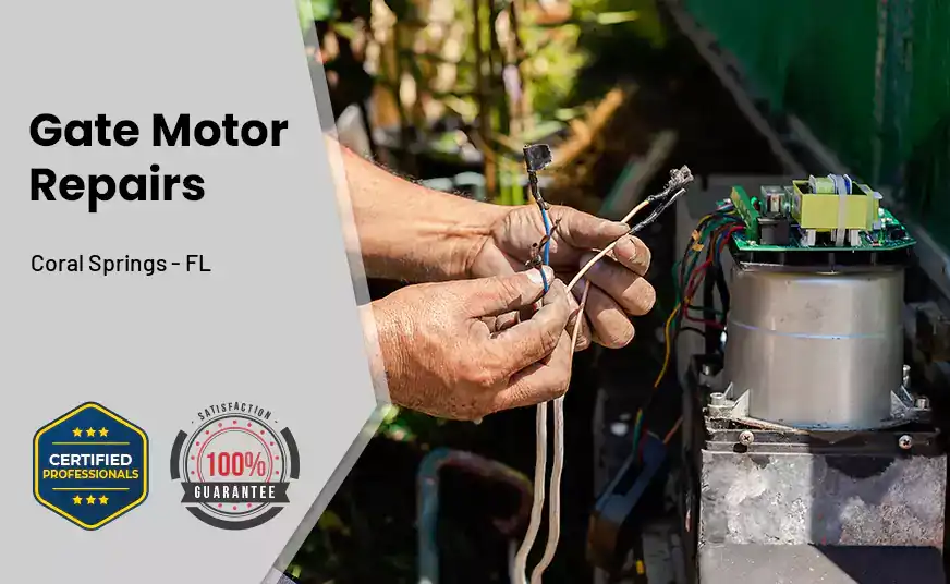 Gate Motor Repairs Coral Springs - FL