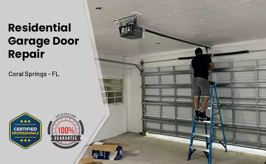 Residential Garage Door Repair Coral Springs - FL 