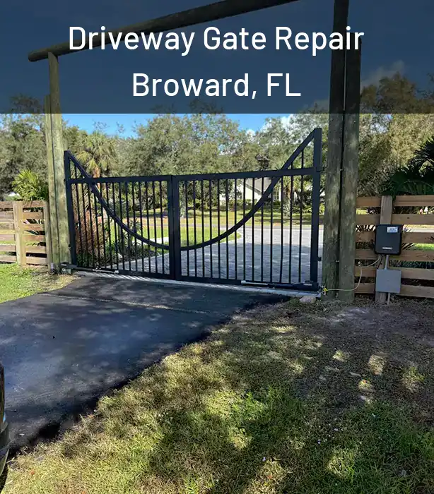 Driveway Gate Repair Broward, FL