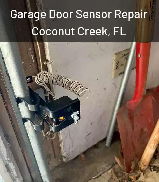 Garage Door Sensor Repair Coconut Creek, FL