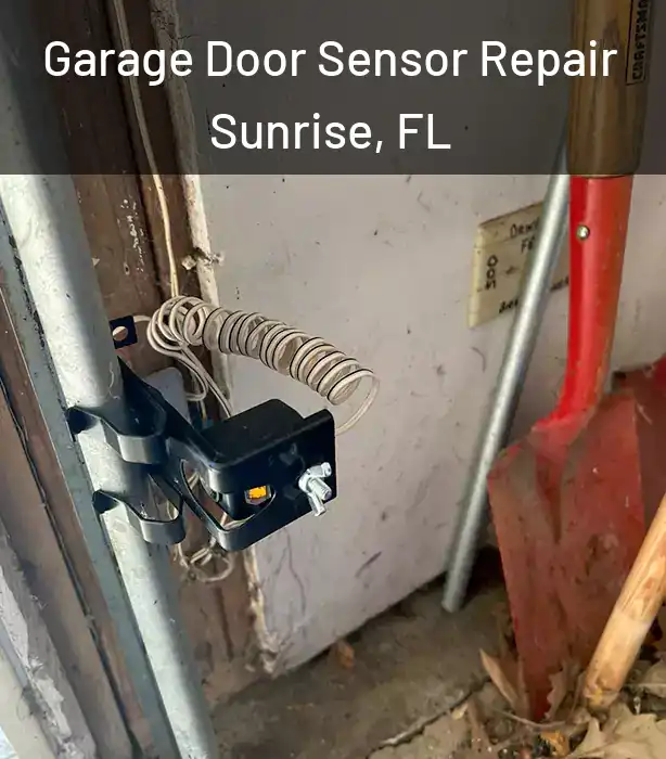 Garage Door Sensor Repair Sunrise, FL
