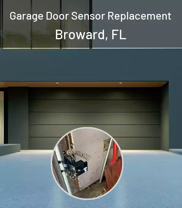 Garage Door Sensor Replacement Broward, FL