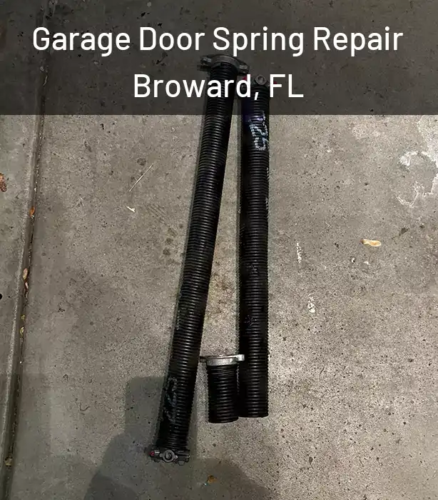 Garage Door Spring Repair Broward, FL