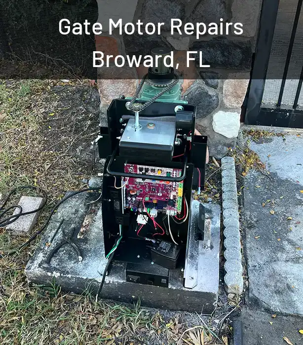 Gate Motor Repairs Broward, FL