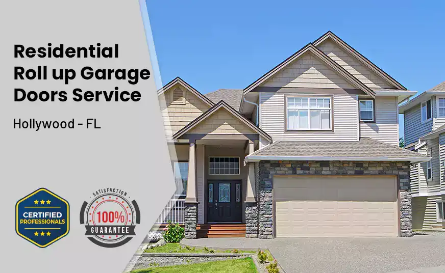 Residential Roll Up Garage Door Hollywood - FL