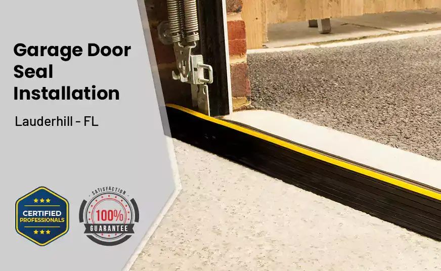 Garage Door Seal Installation  Lauderhill - FL