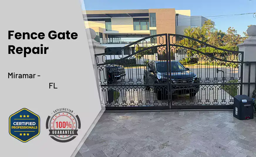 Fence Gate Repair Miramar - FL
