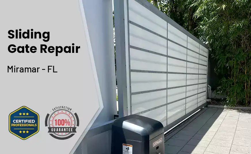 Sliding Gate Repair Miramar - FL