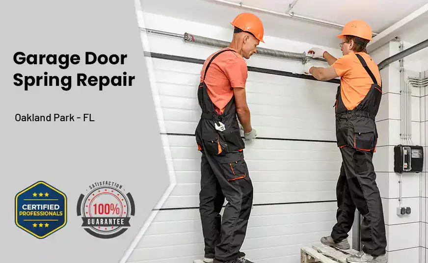 Garage Door Spring Repair Oakland Park - FL 