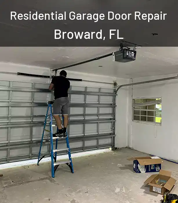 Residential Garage Door Repair Broward, FL