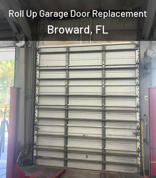 Roll Up Garage Door Replacement Broward, FL