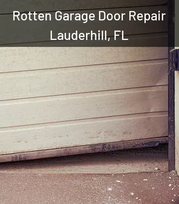 Rotten Garage Door Repair Lauderhill, FL