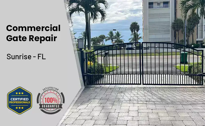 Commercial Gate Repair Sunrise - FL