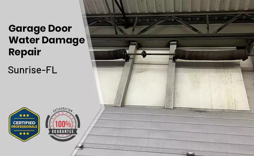 Garage Door Water Damage Repair Sunrise-FL