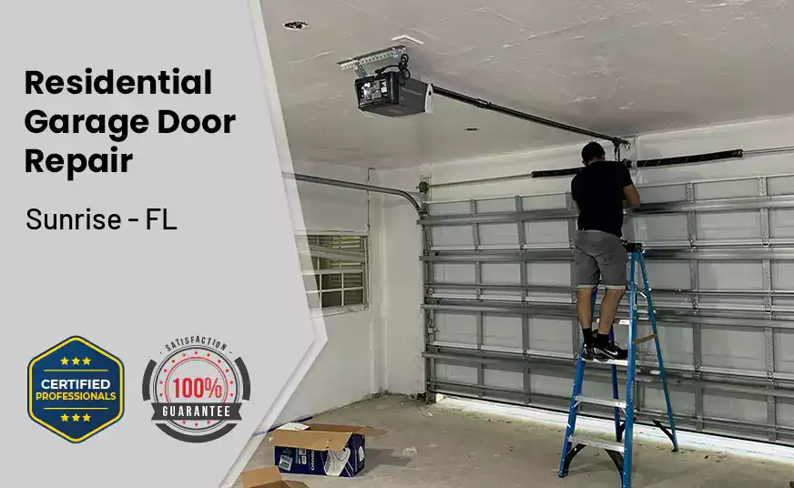 Residential Garage Door Repair Sunrise - FL 