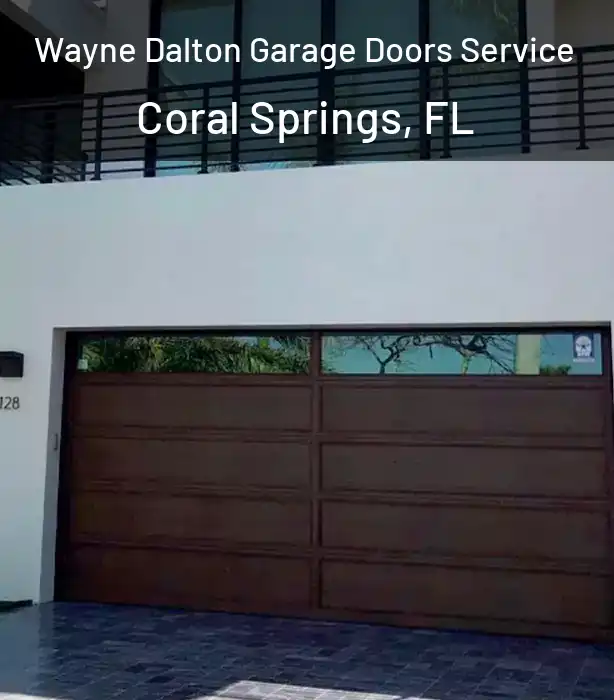 Wayne Dalton Garage Doors Service Coral Springs, FL