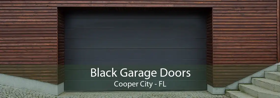 Black Garage Doors Cooper City - FL