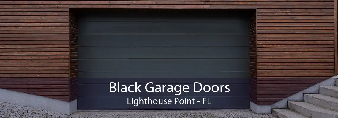Black Garage Doors Lighthouse Point - FL