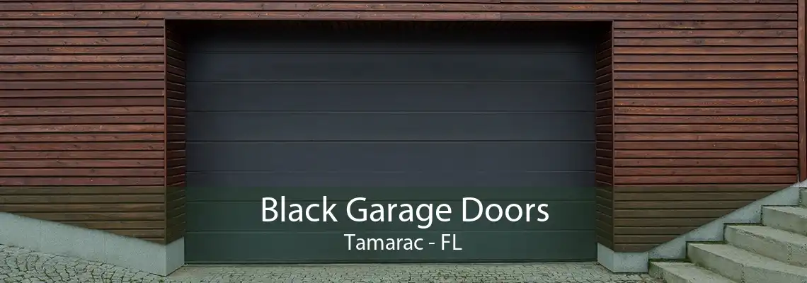 Black Garage Doors Tamarac - FL