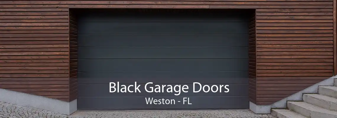 Black Garage Doors Weston - FL