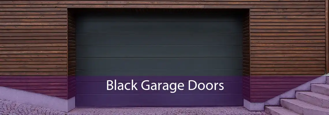 Black Garage Doors 