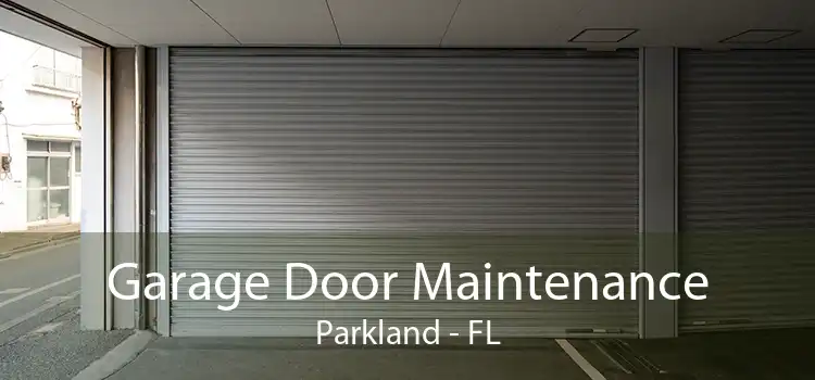 Garage Door Maintenance Parkland - FL