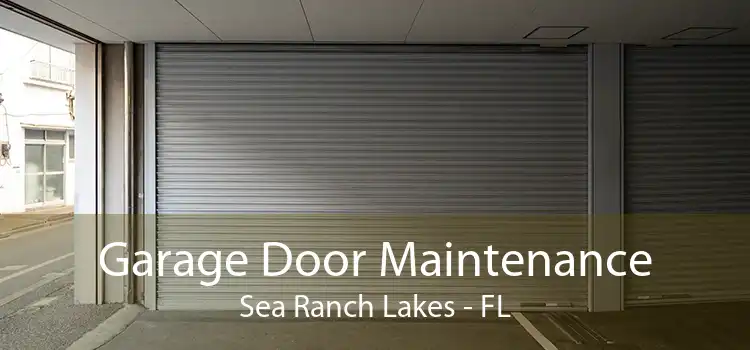 Garage Door Maintenance Sea Ranch Lakes - FL