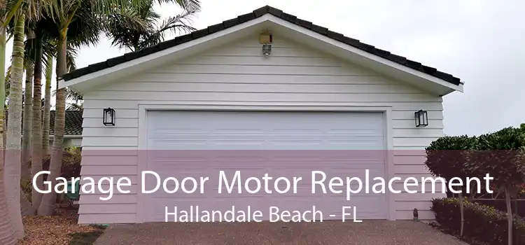 Garage Door Motor Replacement Hallandale Beach - FL