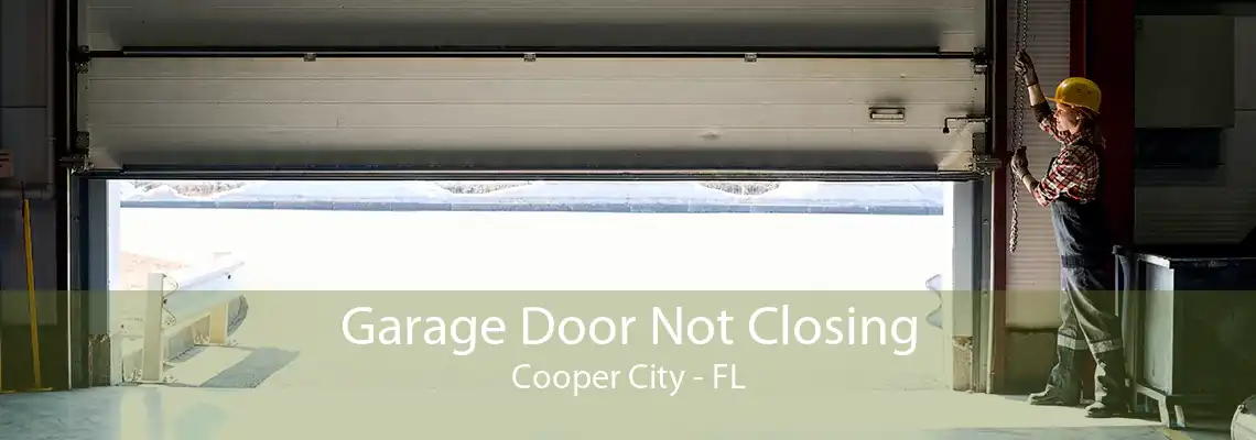 Garage Door Not Closing Cooper City - FL