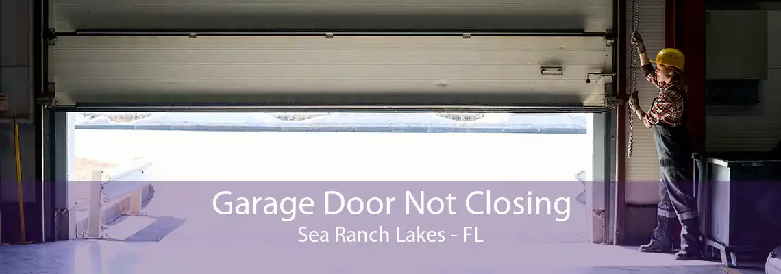 Garage Door Not Closing Sea Ranch Lakes - FL