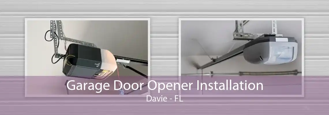 Garage Door Opener Installation Davie - FL