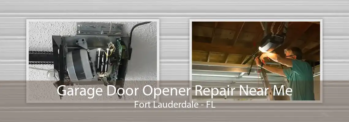 Garage Door Opener Repair Near Me Fort Lauderdale - FL