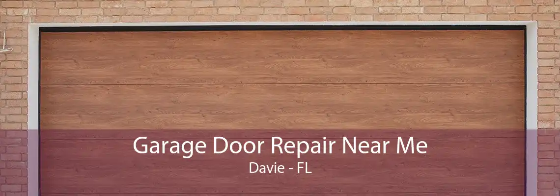 Garage Door Repair Near Me Davie - FL