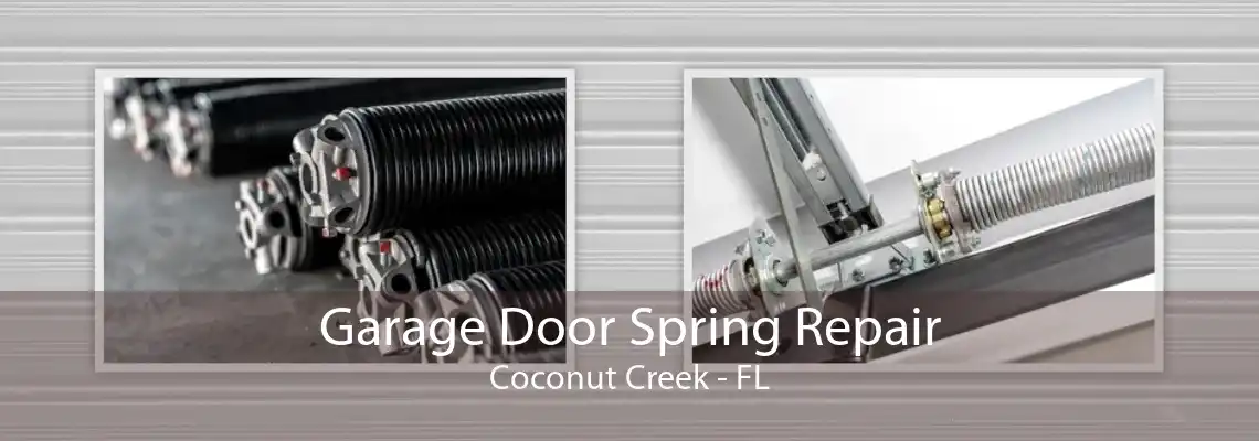 Garage Door Spring Repair Coconut Creek - FL