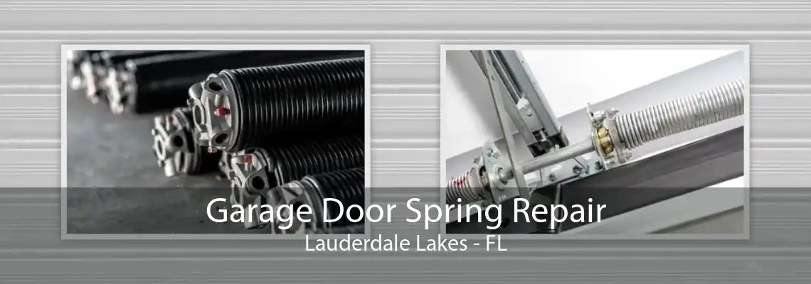 Garage Door Spring Repair Lauderdale Lakes - FL