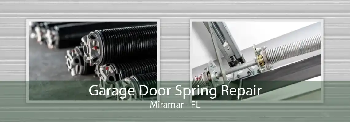 Garage Door Spring Repair Miramar - FL