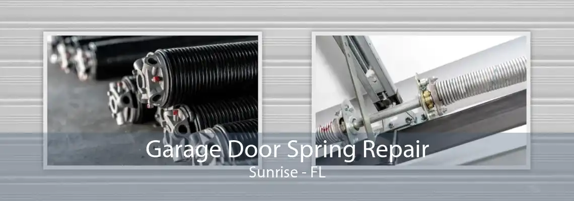 Garage Door Spring Repair Sunrise - FL