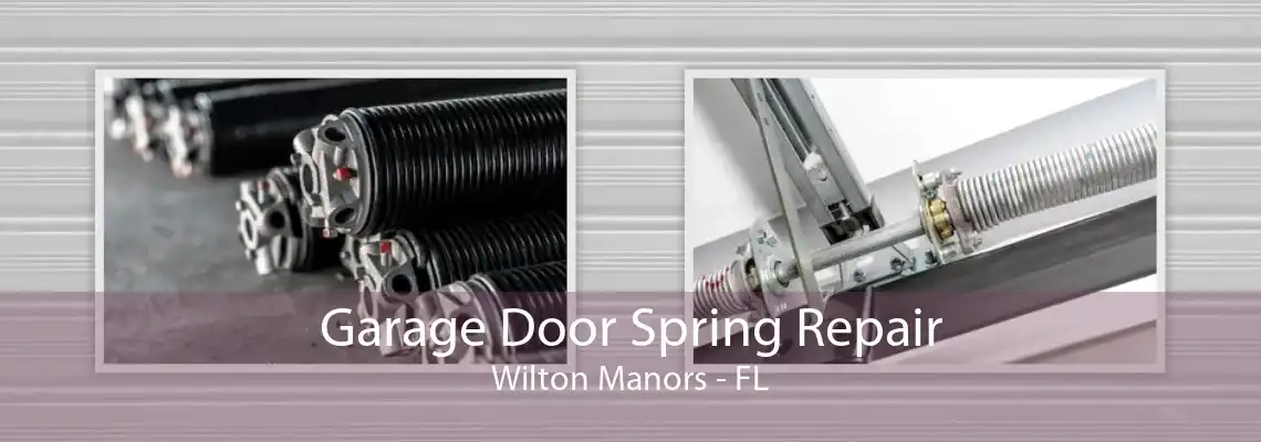 Garage Door Spring Repair Wilton Manors - FL