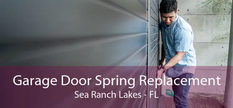 Garage Door Spring Replacement Sea Ranch Lakes - FL