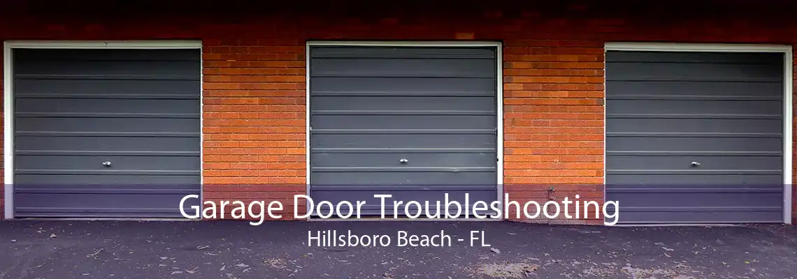Garage Door Troubleshooting Hillsboro Beach - FL