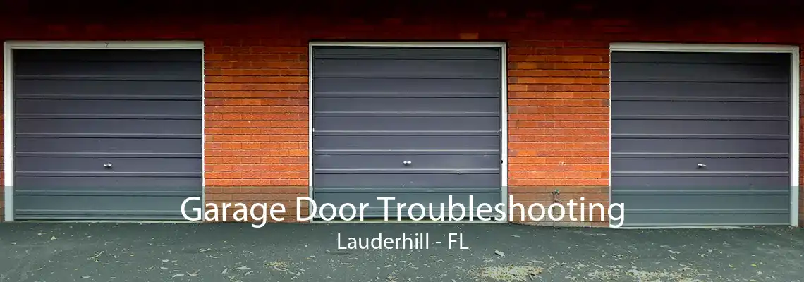 Garage Door Troubleshooting Lauderhill - FL
