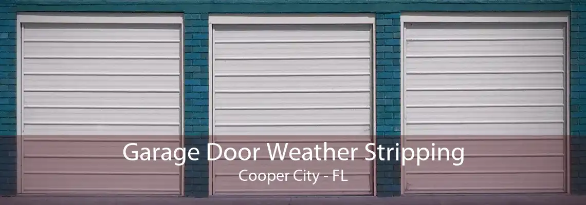 Garage Door Weather Stripping Cooper City - FL