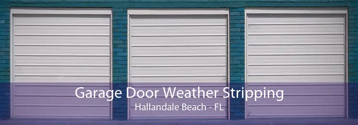 Garage Door Weather Stripping Hallandale Beach - FL