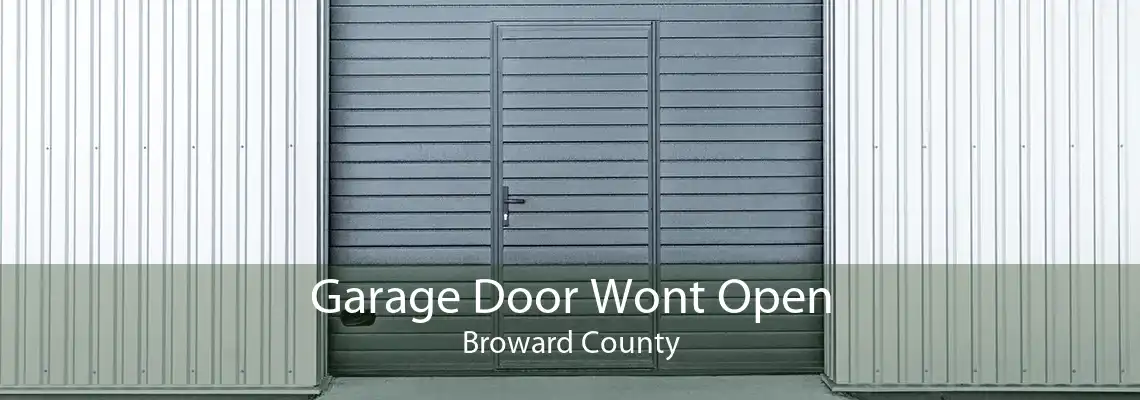 Garage Door Wont Open Broward County